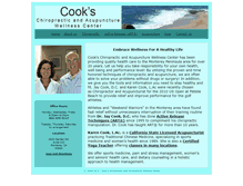 Tablet Screenshot of cookswellness.com